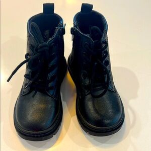 Zara black boots size 24
